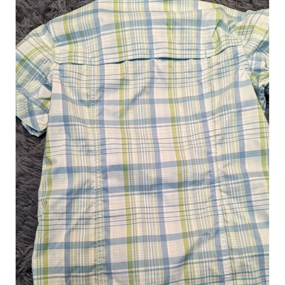 Eddie Bauer Shirt Women's‎ Vented Lightweight Hiking Fishing Medium Button Down - Picture 4 of 8